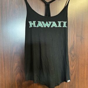 PINK Victoria's Secret Black Hawaii Tank Top